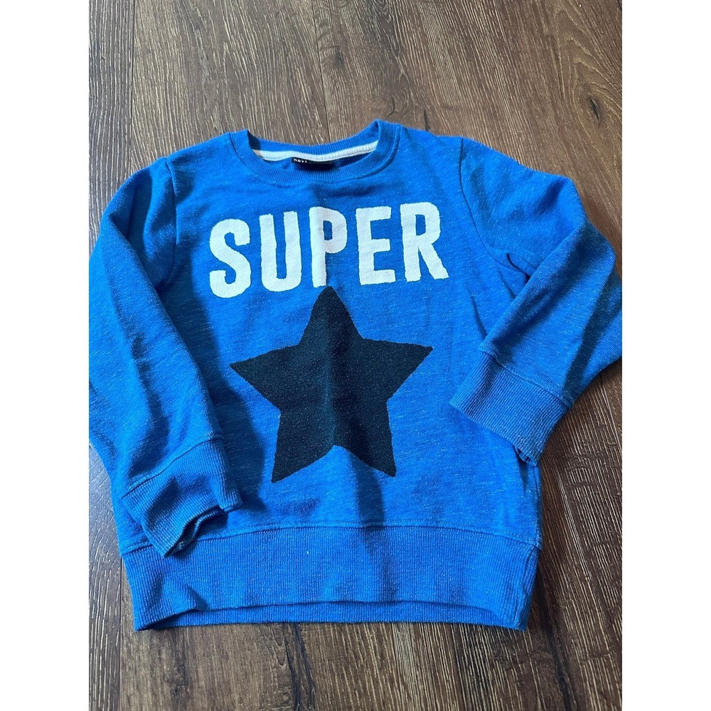 Next direct uk boutique brand super star blue sweatshirt fall